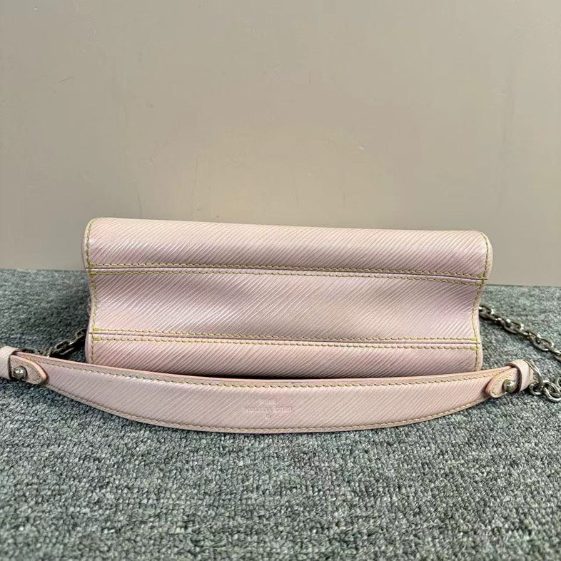 Louis Vuitton Twist Bag Pink Embellished Women's Shoulder Handbag