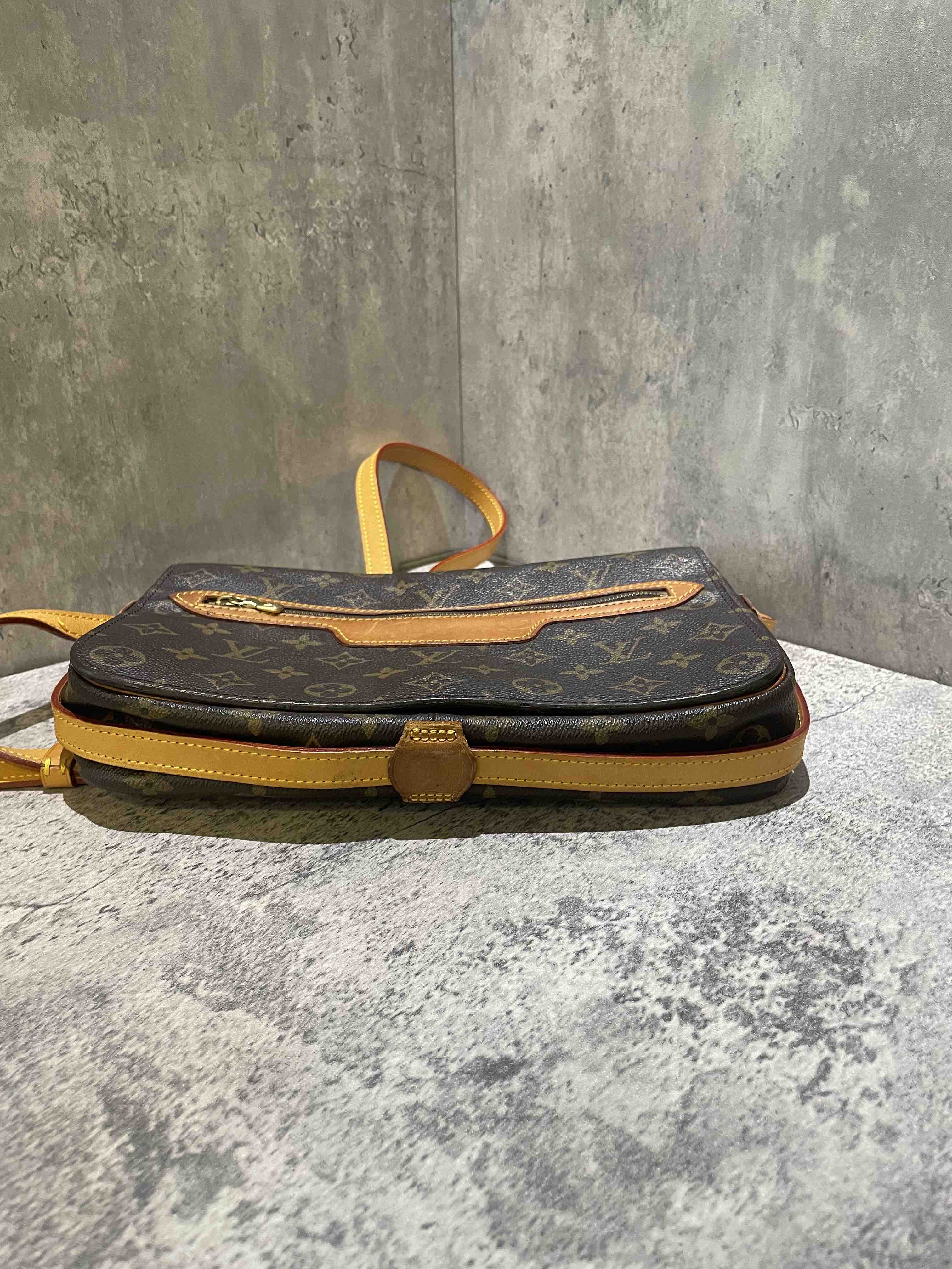 Louis Vuitton Monogram Canvas Crossbody Vintage Brown MeDiorum