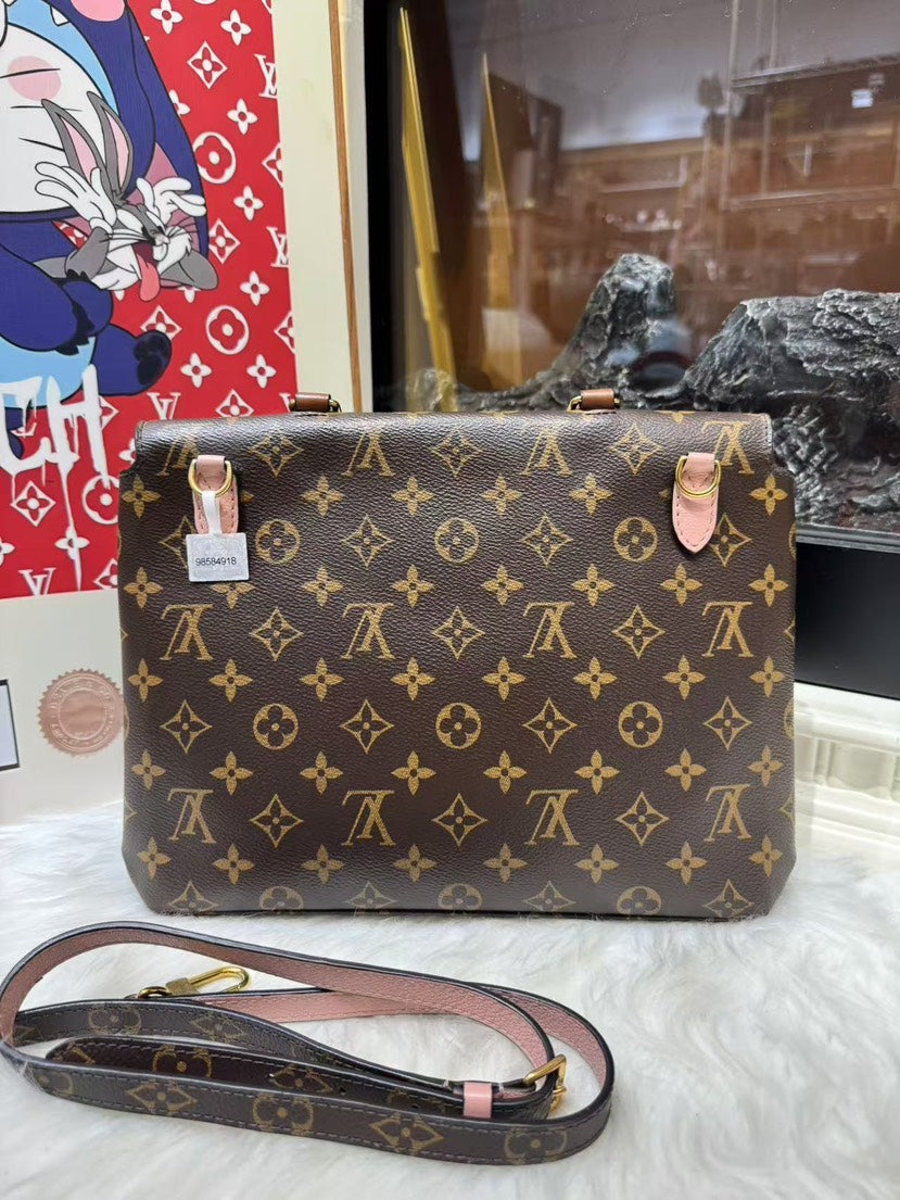 Louis Vuitton Monogram Canvas Pink Crossbody Bag MeDiorum