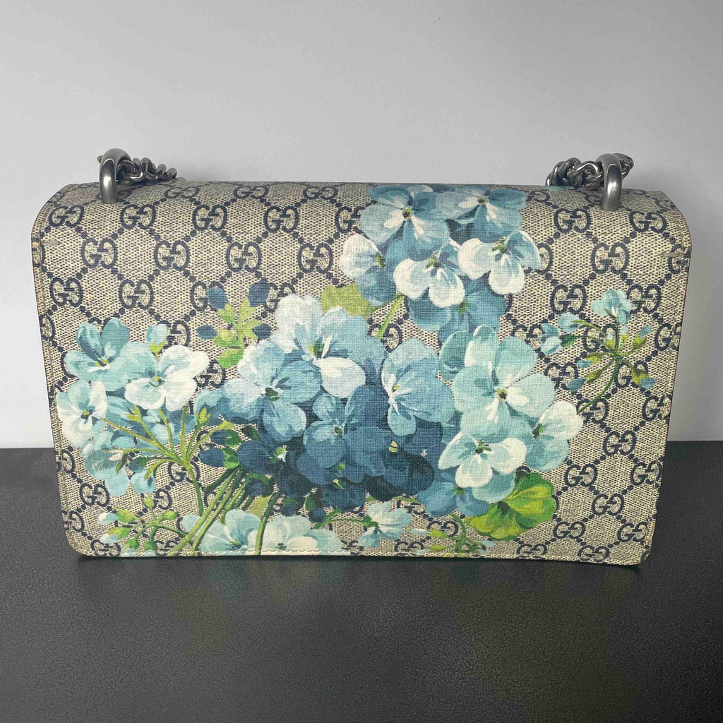 Gucci Dionysus Blooms Canvas Shoulder Bag