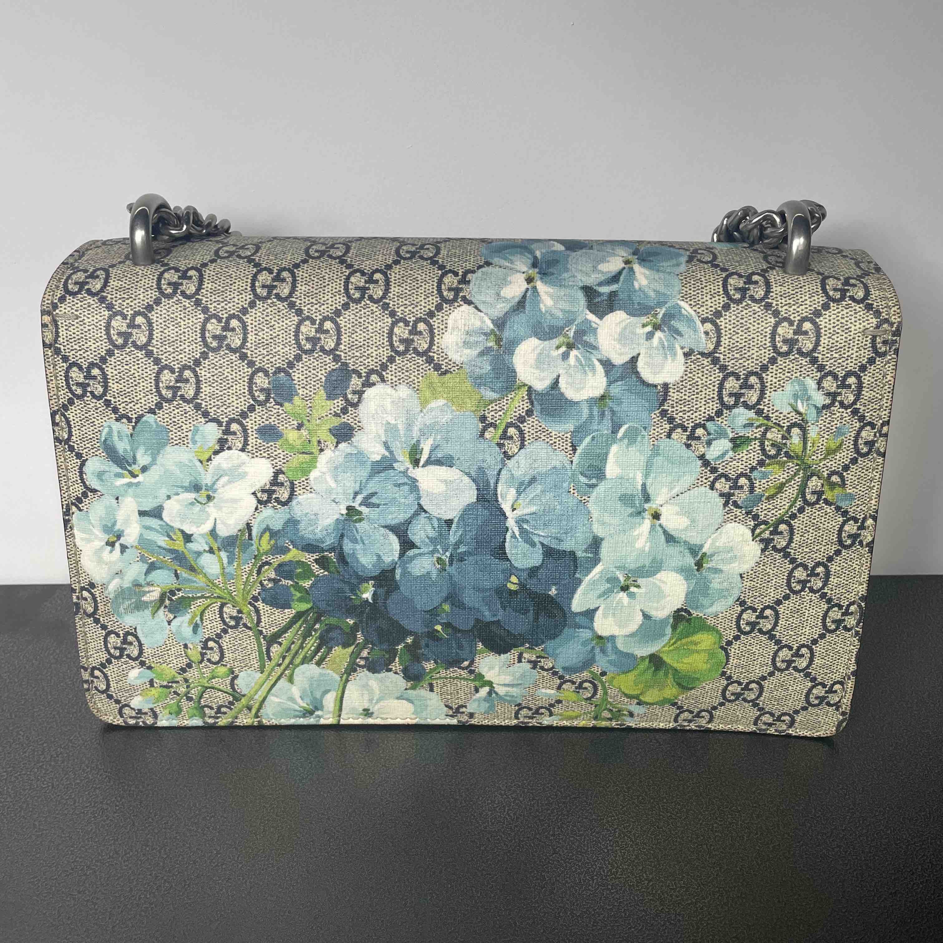 Gucci Dionysus Blooms Canvas Shoulder Bag