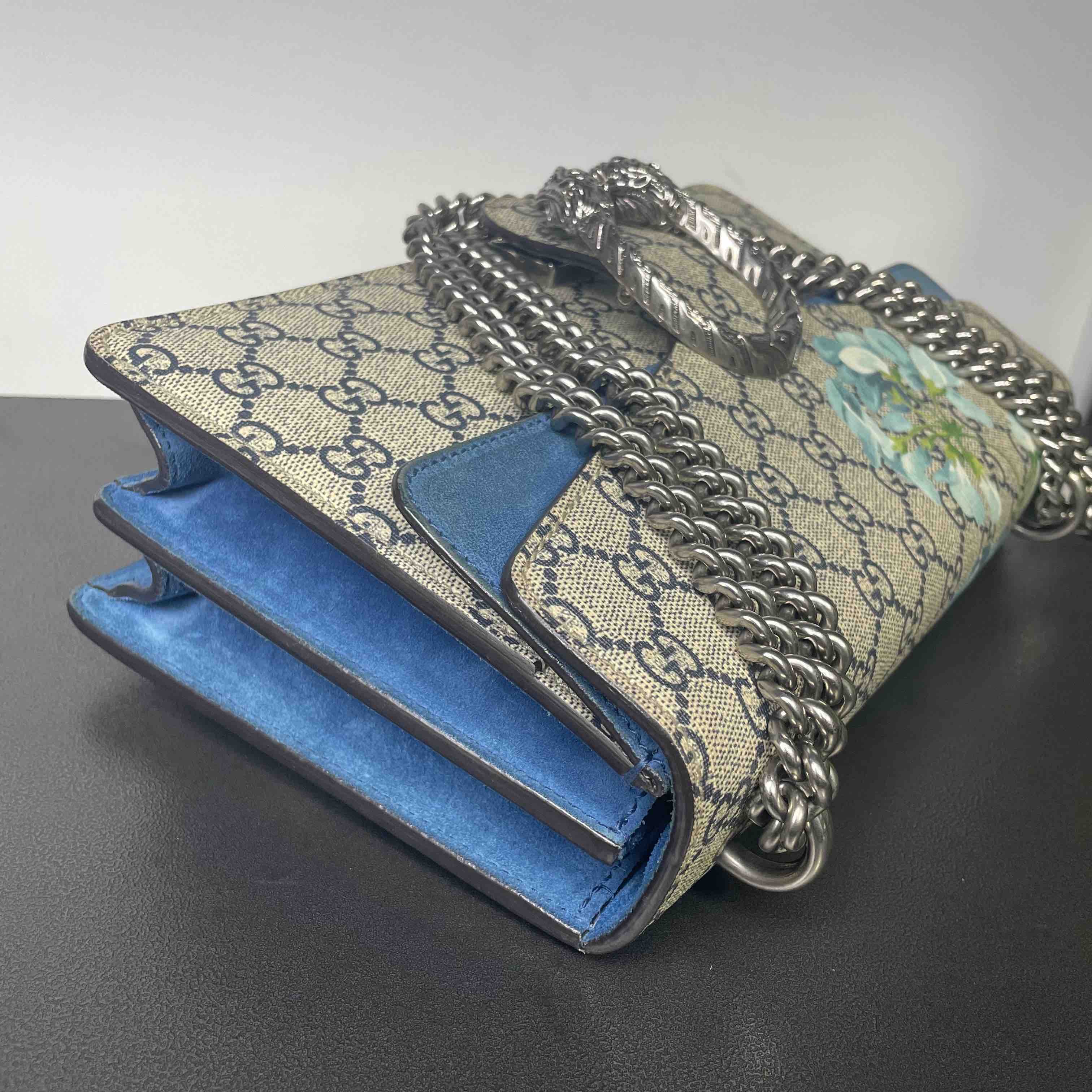 Gucci Dionysus Blooms Canvas Shoulder Bag