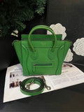 Celine Avocado Green Smiley Crossbody Bag MeDiorum Size