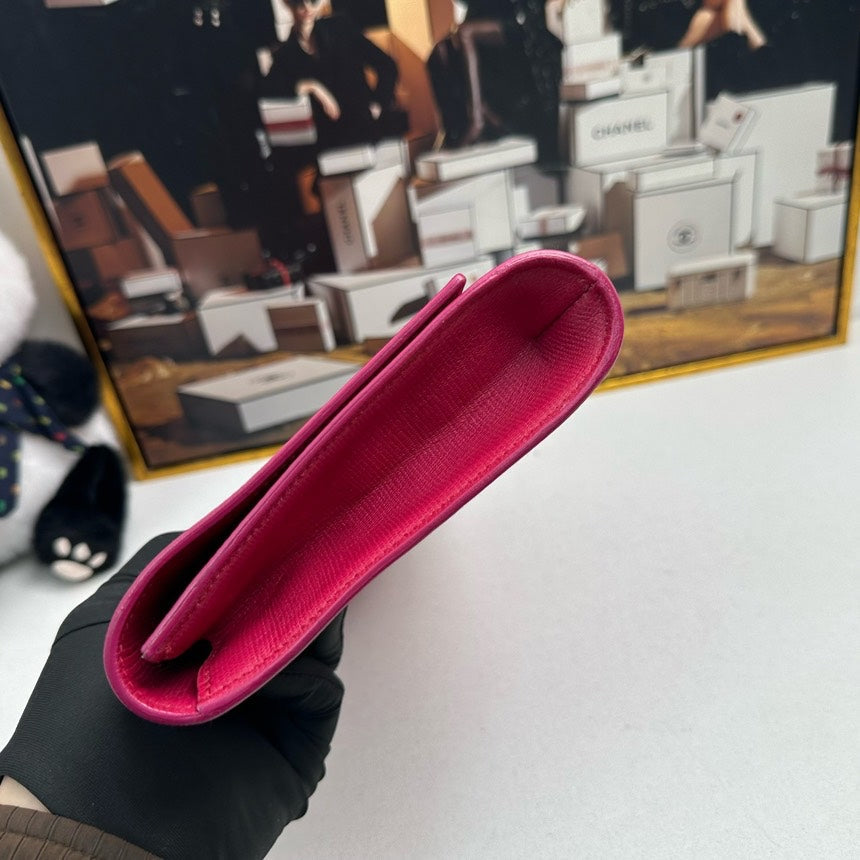 Saint Laurent Chyc Pink Clutch Bag