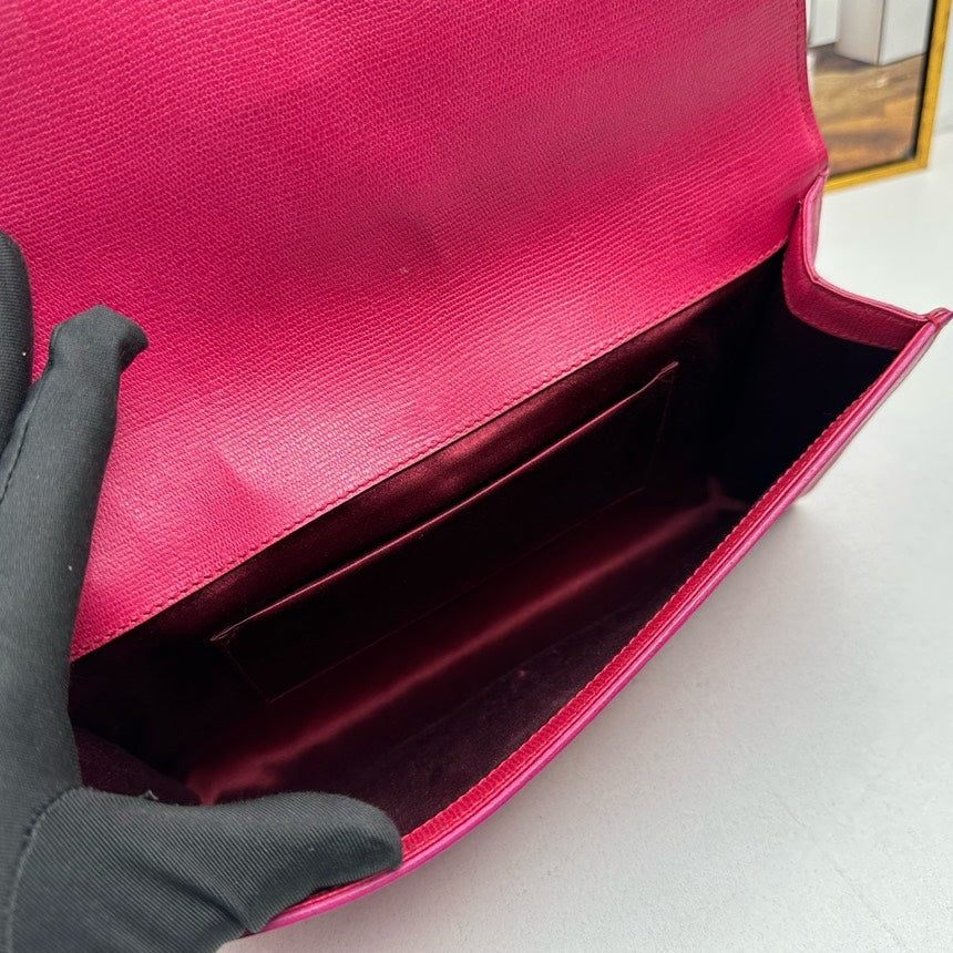 Saint Laurent Chyc Pink Clutch Bag