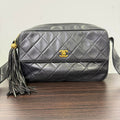 Vintage Chanel Lambskin Camera Tassel Crossbody N4126244