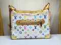 Louis Vuitton Multicolor White Canvas Shoulder Bag Medium