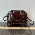 Louis Vuitton Alma BB Cherry Patent Leather Crossbody Handbag