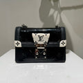 Louis Vuitton Black Patent Epi Leather Crossbody Bag MeDiorum