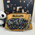 Louis Vuitton Multicolore Brest Shoulder Bag Black