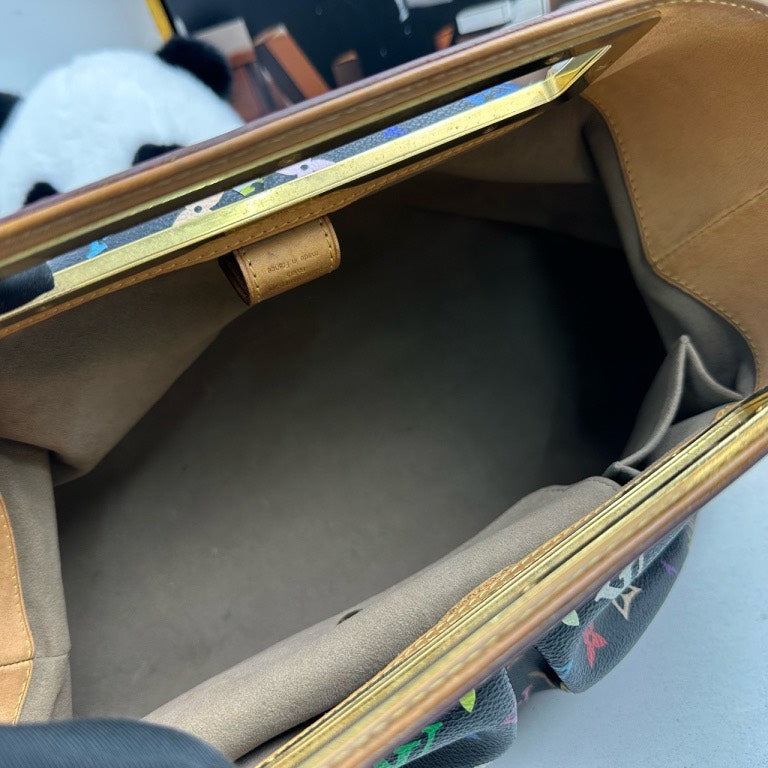 Louis Vuitton Multicolore Brest Shoulder Bag Black