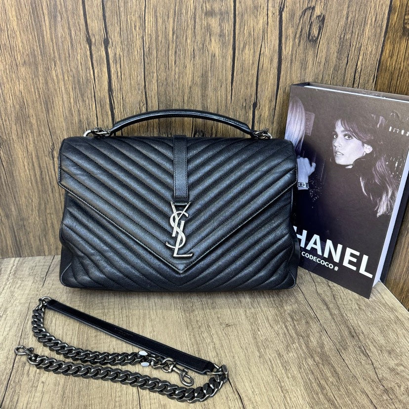 YSL Collage Black Shoulder Bag