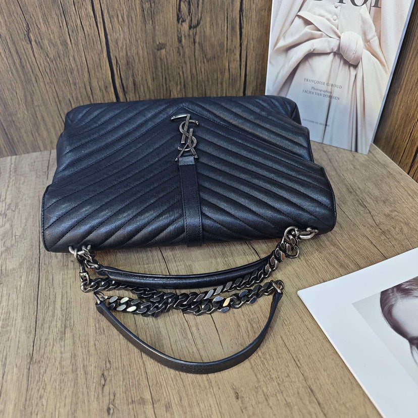 YSL Collage Black Shoulder Bag