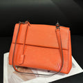 Louis Vuitton Cluny EPI Orange Leather Shoulder Bag