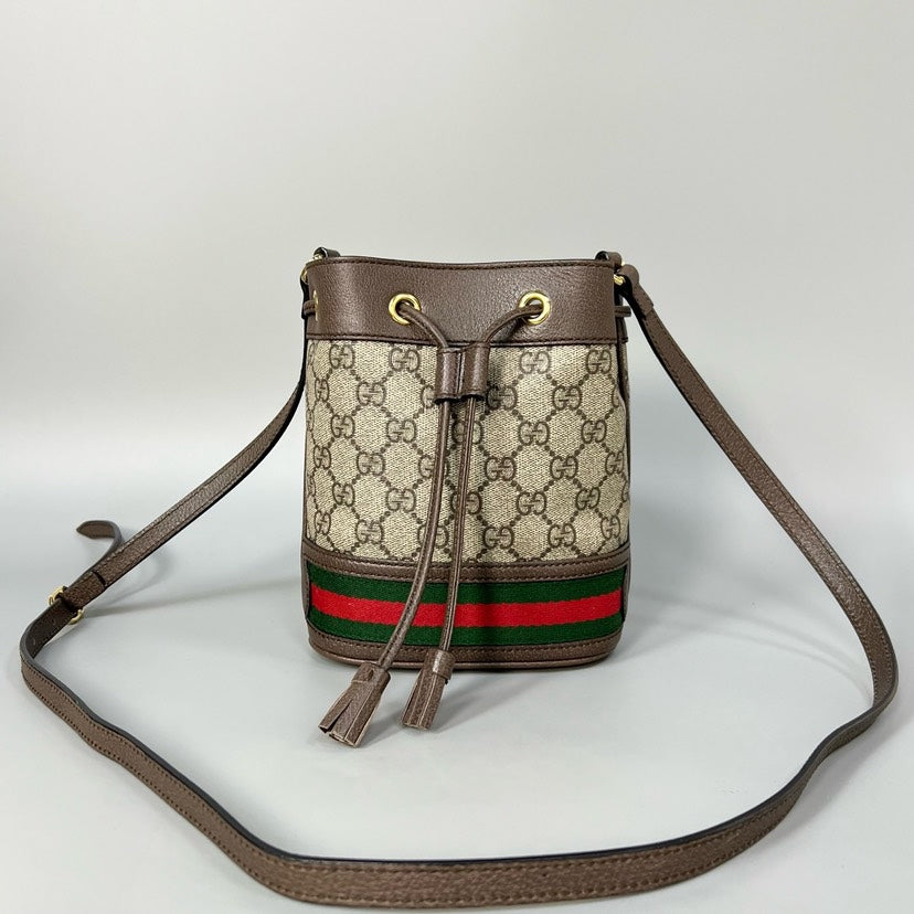 Gucci OphiDiora Mini Beige Crossbody Bag