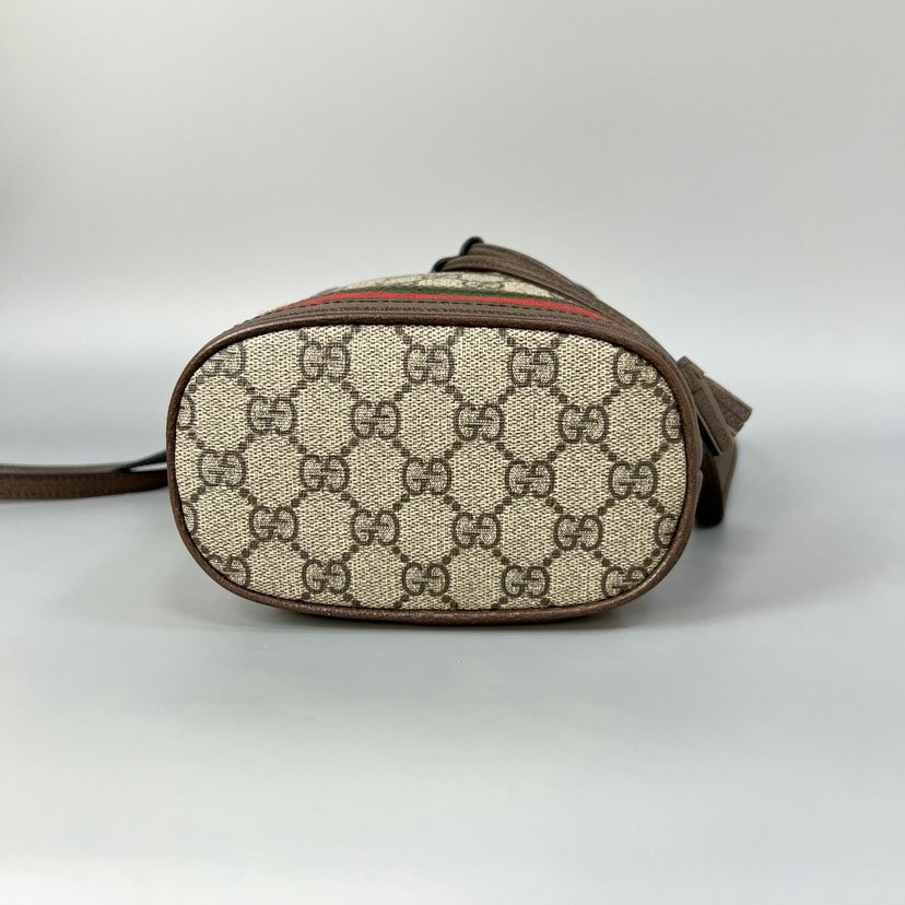 Gucci OphiDiora Mini Beige Crossbody Bag