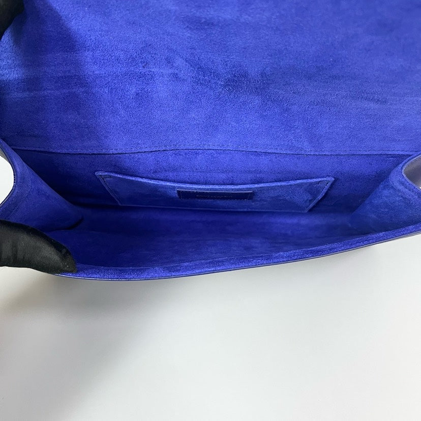 Saint Laurent Belle de Jour Blue Clutch