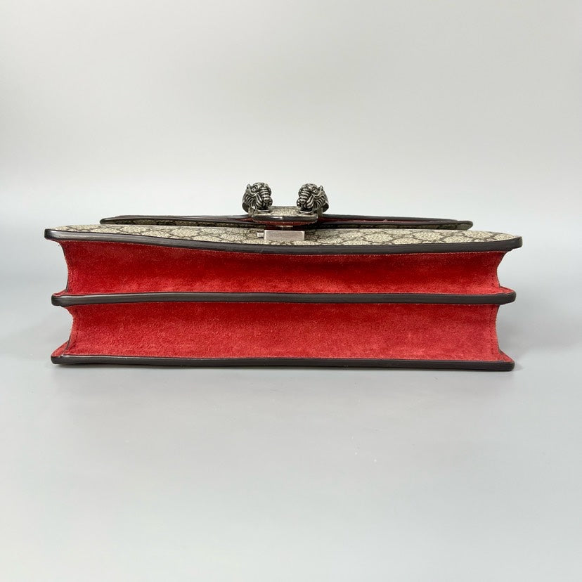 Gucci Dionysus Medium Beige and Red Shoulder Bag