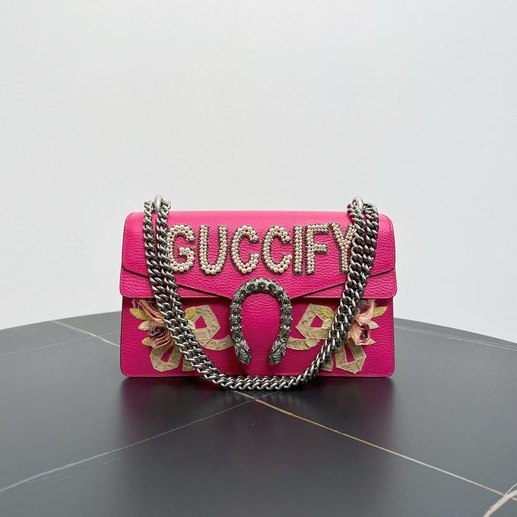 Gucci Dionysus Shoulder Bag Pink