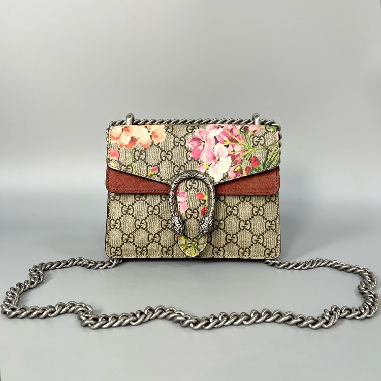 Gucci Dionysus Small Floral Beige Shoulder Bag