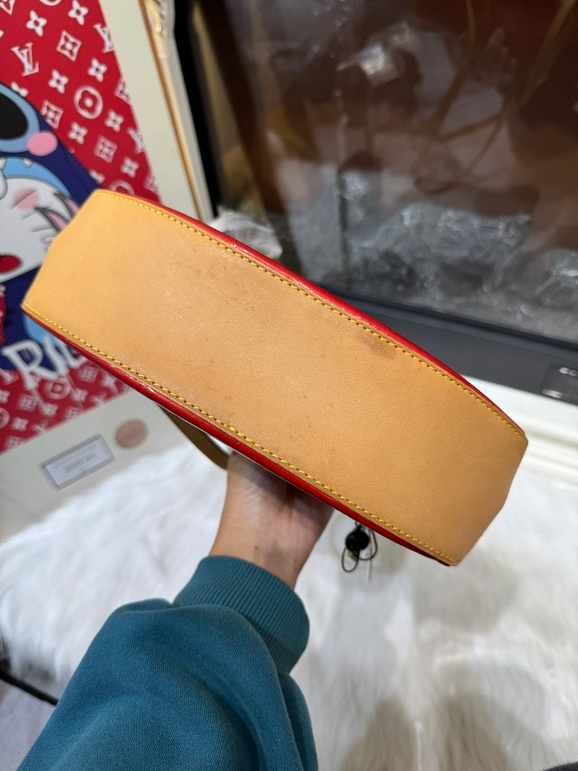 Louis Vuitton Vernis Bedford Red Shoulder Bag