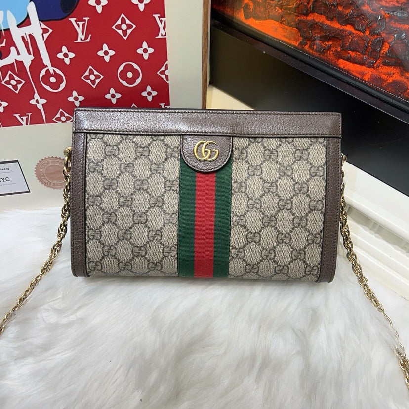 Gucci Ophidia Beige Shoulder Bag