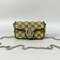 Gucci Marmont Mini Yellow Shoulder Bag