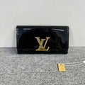 Louis Vuitton Black Patent Clutch