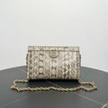 Gucci GG Ophidia Python Shoulder Bag