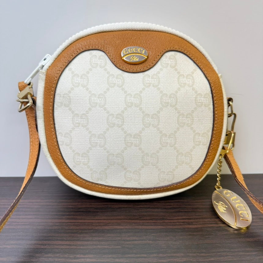 Gucci Gucci Plus Beige Brown Crossbody Bag