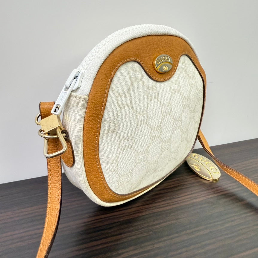 Gucci Gucci Plus Beige Brown Crossbody Bag