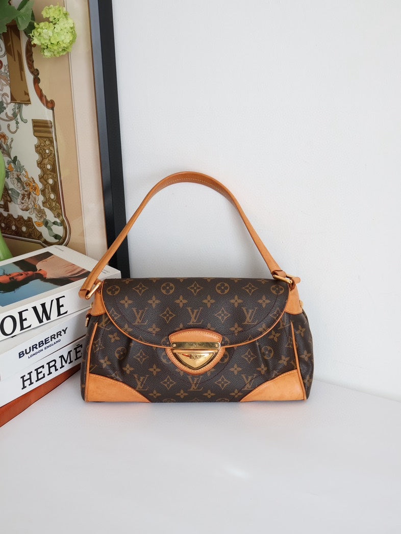 Louis Vuitton Monogram Sologne Brown Shoulder Bag