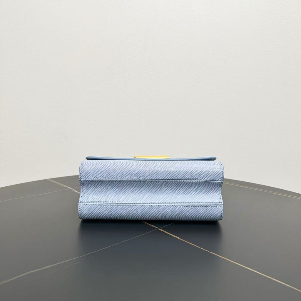 Louis Vuitton Twist Medium Light Blue Shoulder Bag