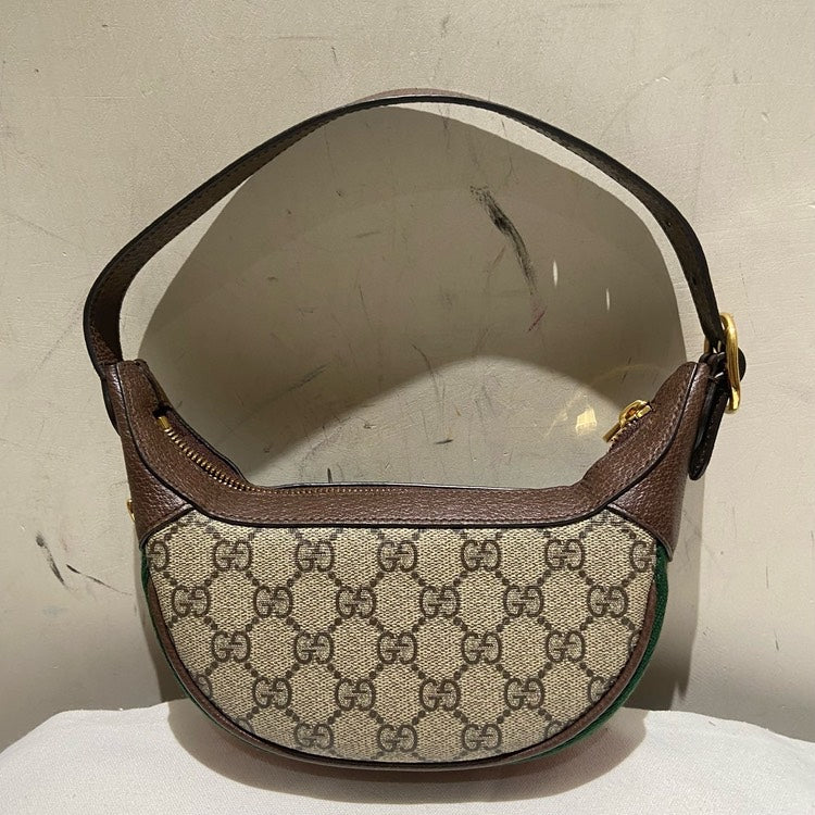 Gucci GG Supreme Brown Shoulder Bag