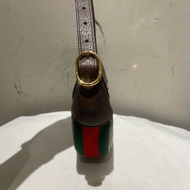 Gucci GG Supreme Brown Shoulder Bag