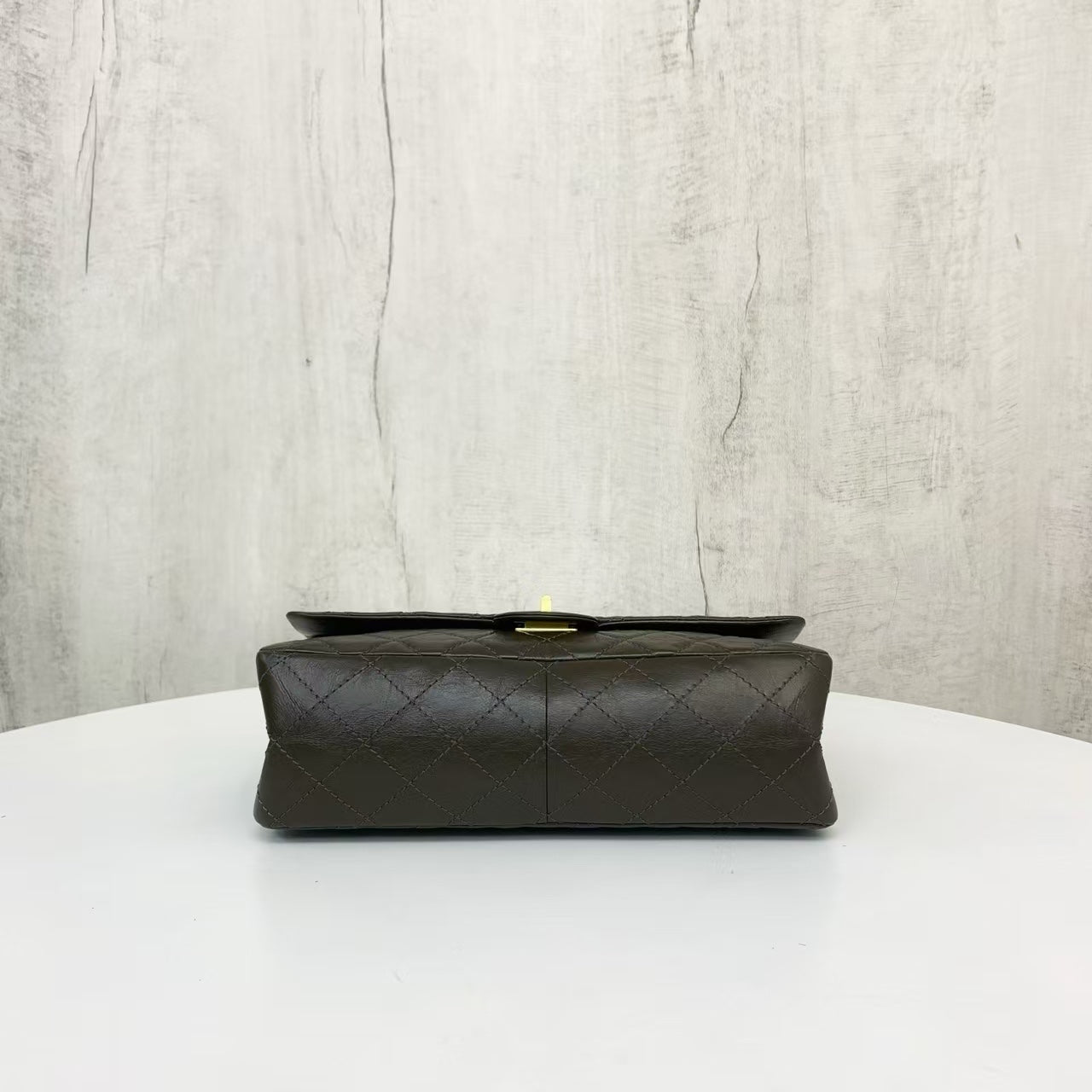 Chanel 2.55 Quilted Leather Shoulder Bag in Black - 2017-2018