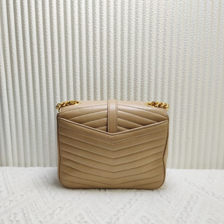 YSL Envelope Bag Beige Shoulder Bag 12185533