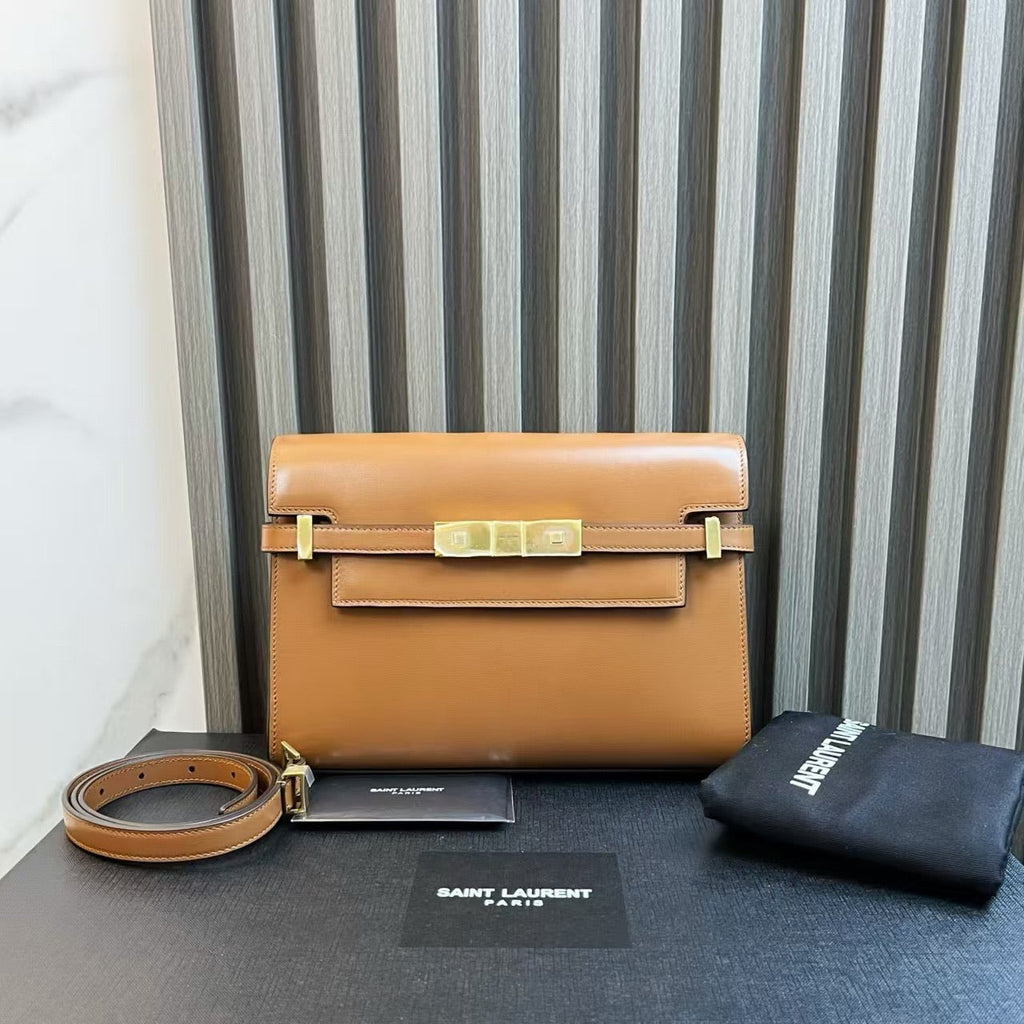 Saint Laurent Sac De Jour Tan Shoulder Bag
