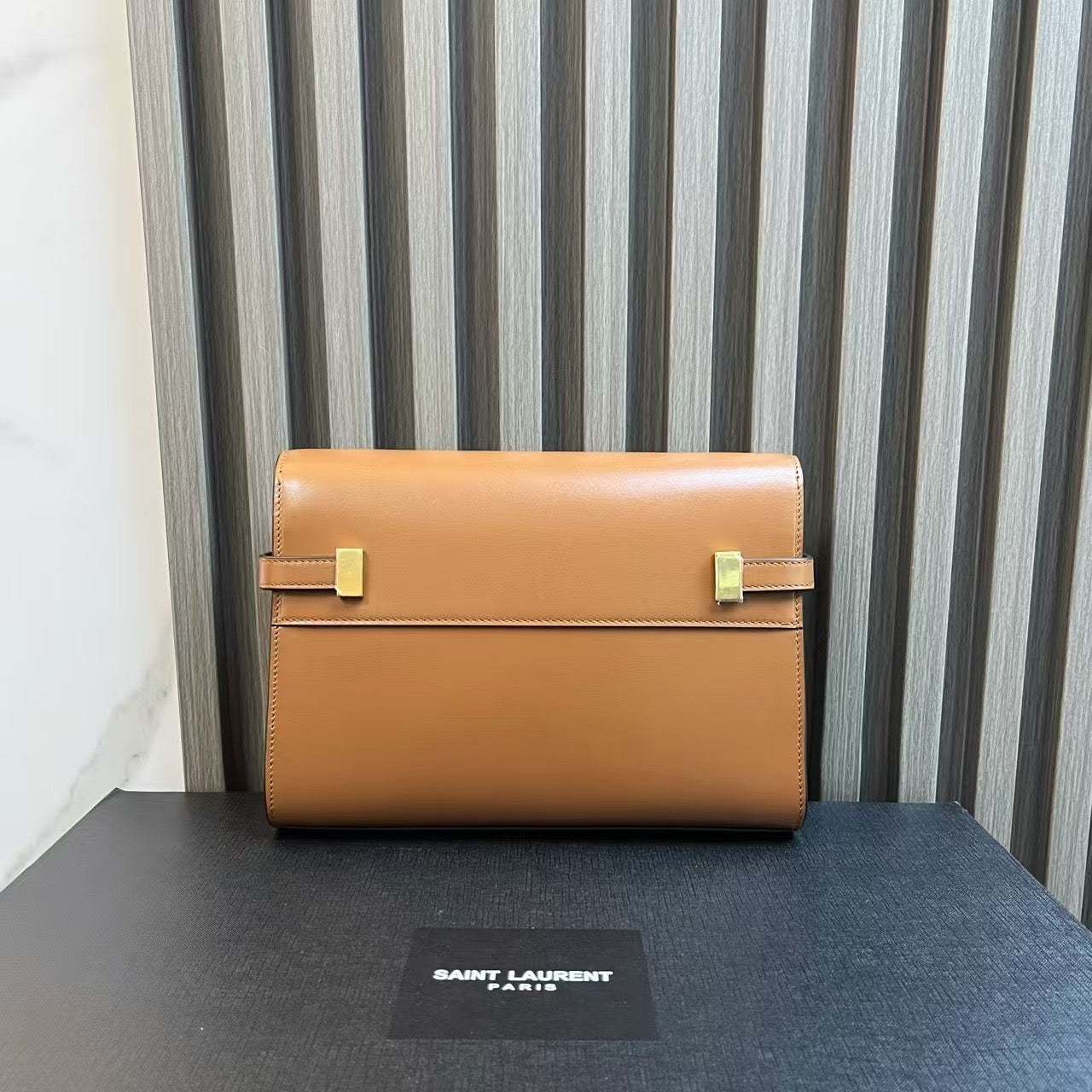 Saint Laurent Sac De Jour Tan Shoulder Bag