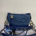 Chanel Gabrielle Bag 5020210 Navy Denim Shoulder Bag