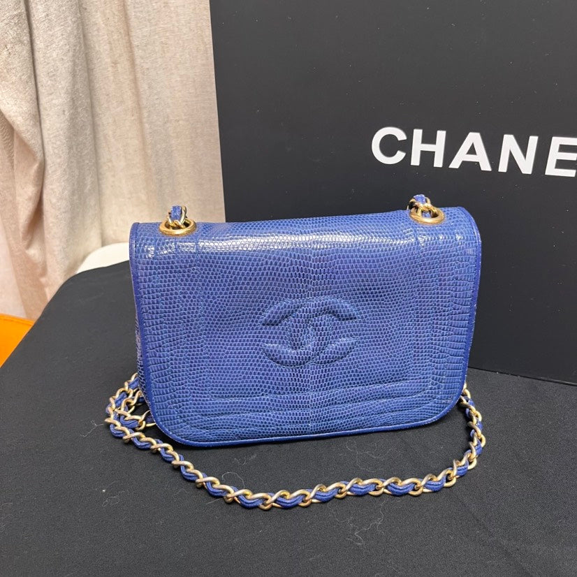 Chanel Classic Blue Shoulder Bag - Luxury Designer Collection