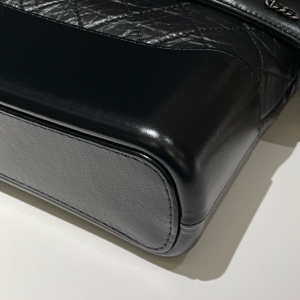Chanel Gabrielle Bag New Medium Black Shoulder Bag 99% New (2019) #13616