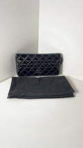 Chanel Classic Black Patent Wallet - Preloved Designer Accessory