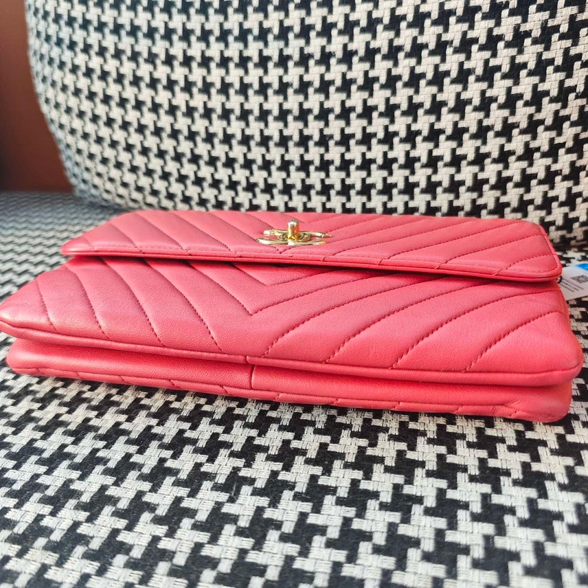 Chanel Trendy CC Pink Quilted Shoulder Bag