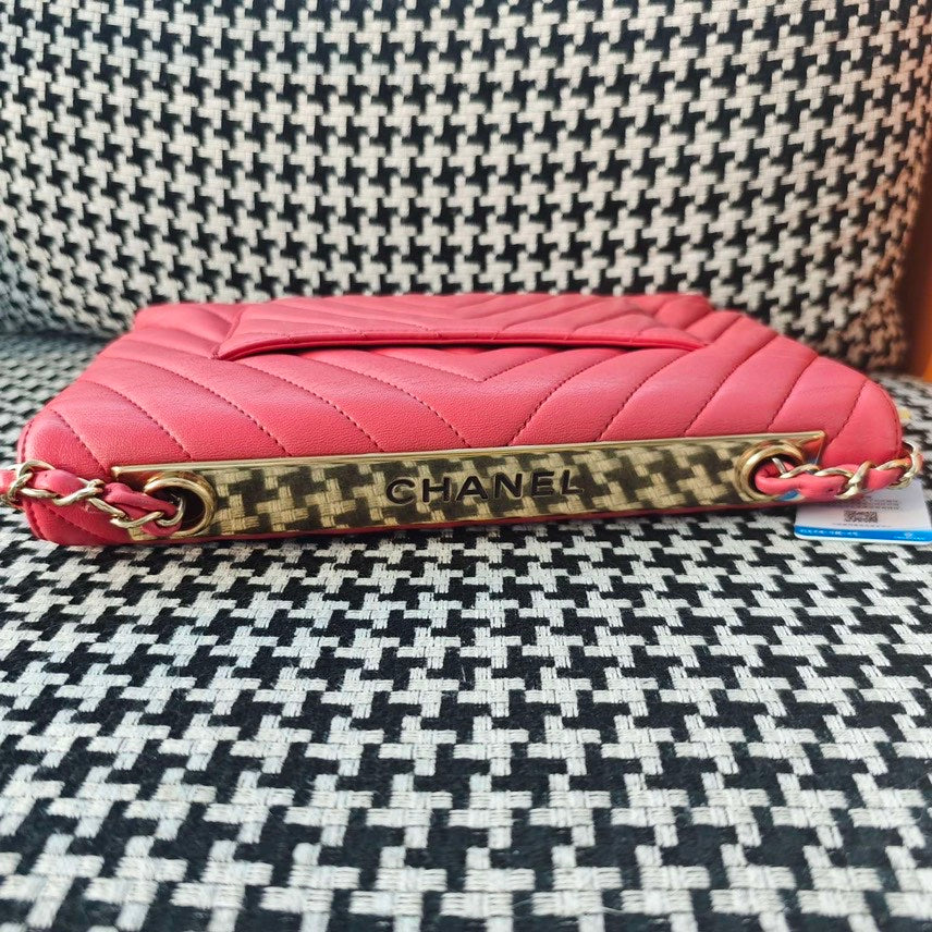 Chanel Trendy CC Pink Quilted Shoulder Bag