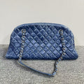 Chanel Quilted Blue Shoulder Bag SJZ2-16