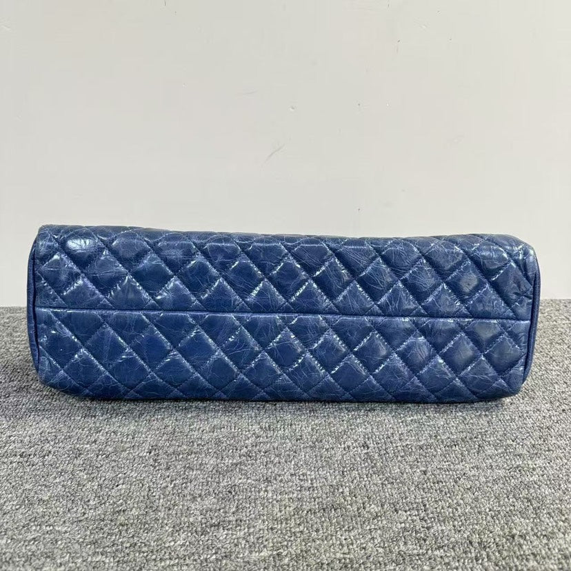 Chanel Quilted Blue Shoulder Bag SJZ2-16