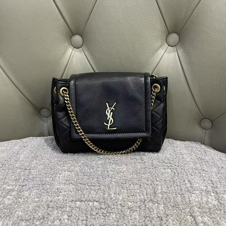 YSL Kate Bag Quilted Black Small Shoulder Bag