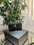 Chanel Quilted Black Shoulder Bag