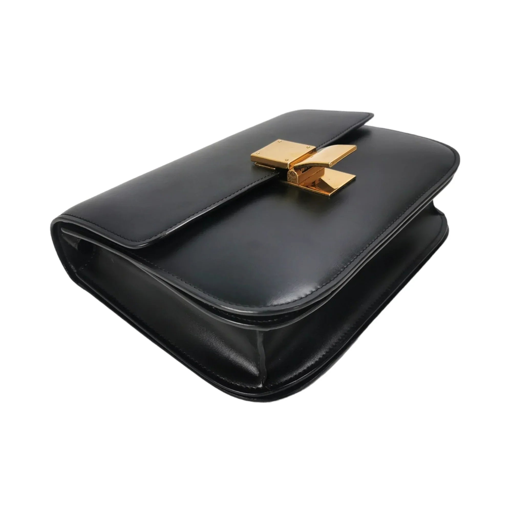 Celine Classic Medium Black Box Calfskin